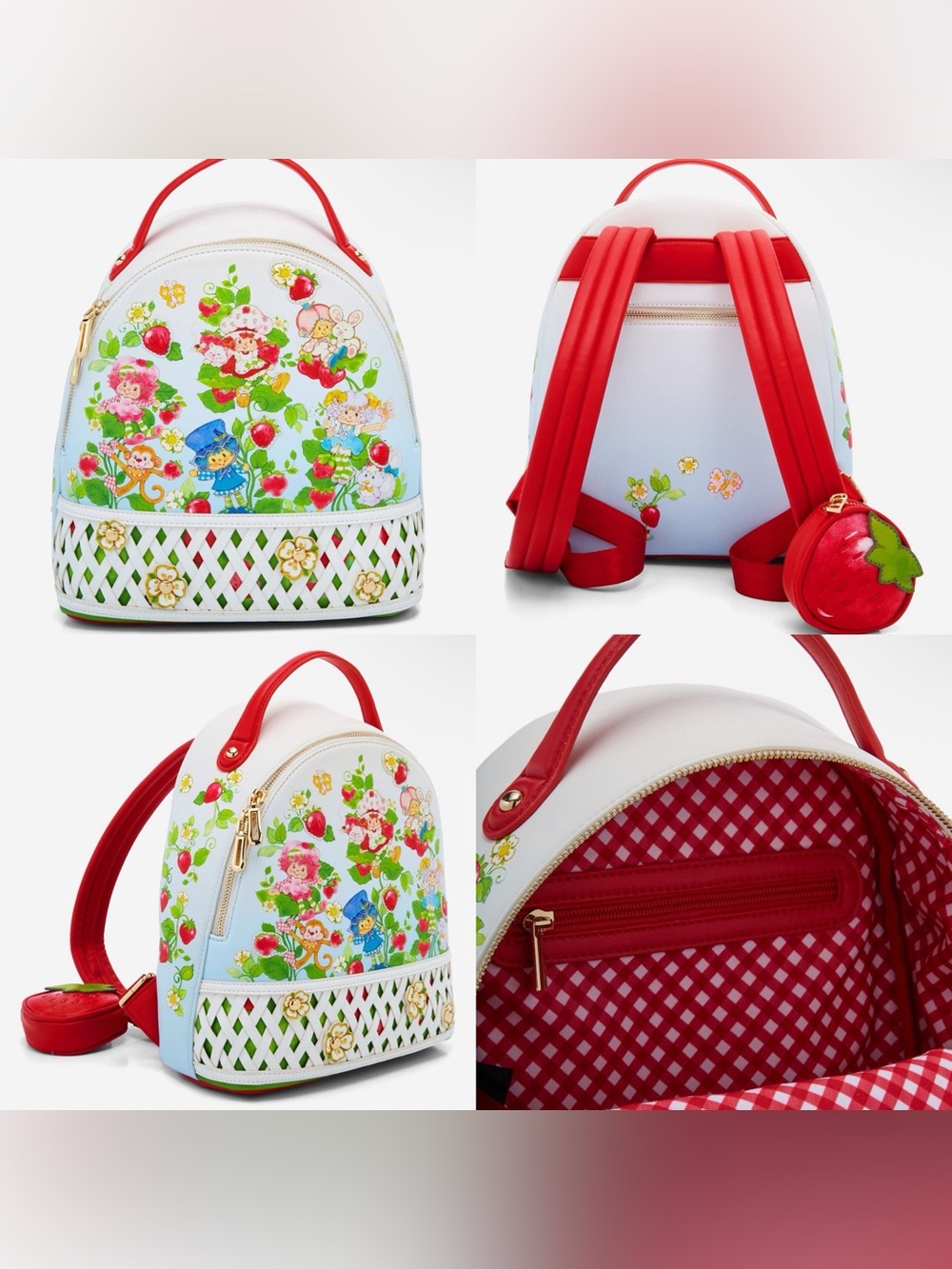 NWOT Strawberry Shortcake and Friends
Strawberry Garden Mini Backpack